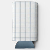 Classic Plaid Lake House Blauwe Vis (Achterkant)