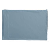 Classic  Plaid Lake House Blauwe Vis Kussensloop (Achterkant)