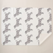 Classic Plaid Sherpa Blanket Sherpa Deken (Voorkant (horizontaal))