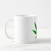 Classic Pot Leaf Coffee Mok (Links)