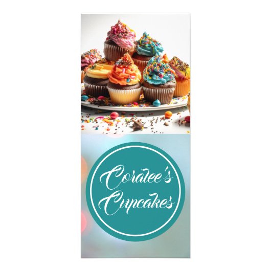  Classic Rack Kaart Cupcake Flyer (Voorkant)