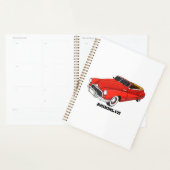 Classic red 1948 automobile planner (Display)