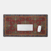 Classic Red and Blue,Persian Rug Carpet Pattern (Clavier et souris)