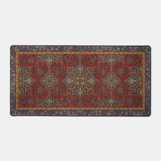 Classic Red and Blue,Persian Rug Carpet Pattern (Recto)
