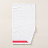 Classic Red Band Bad Handdoek (Handdoek)