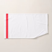 Classic Red Band Bad Handdoek (Handdoek)