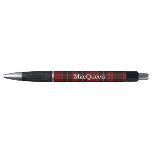 Classic Red en Black MacQueen Pset Custom Pen (Voorkant)