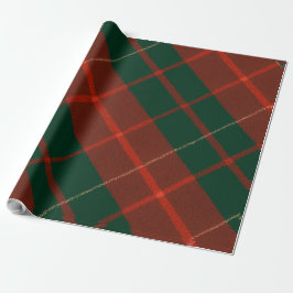 Classic Red & Green Plaid Tartan Christmas Cadeaupapier