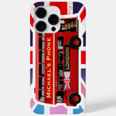 Classic Red London Double-Decker Bus Case-Mate iPhone Case (Achterkant)
