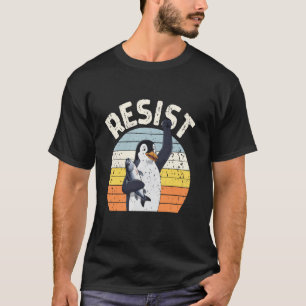 Classic Resist Penguins Activisme We staan met de T-shirt