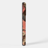 Classic//Retro Cupido Valentijnsdag iPhone Hoesje (Rechterkant)