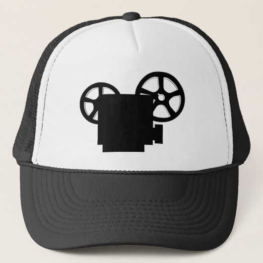 CLASSIC RETRO FILM PROJECTOR TRUCKER PET (Voorkant)