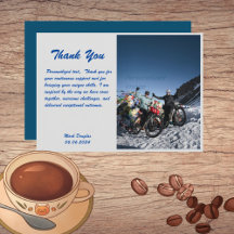 Classic Retro handschrift bedankje