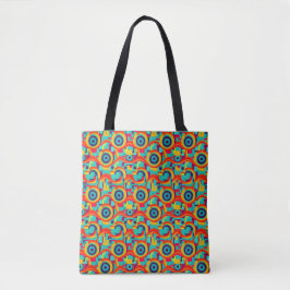 Classic Retro Print Tas – Perfecte Dagelijkse Tas