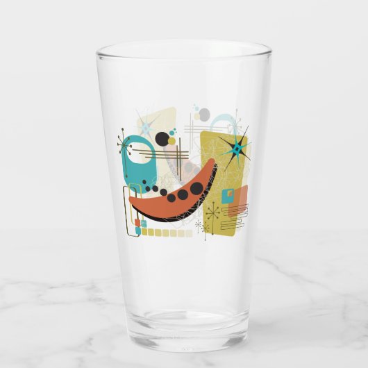 Classic Retro Redux Glass Cup Glas (Achterkant)