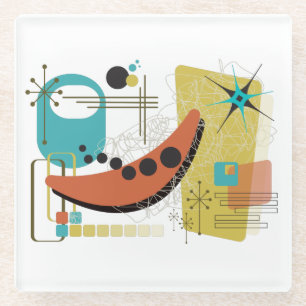 Classic Retro Redux Onderzetter Glazen Onderzetter