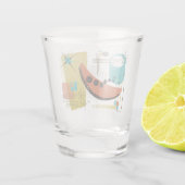 Classic Retro Redux Shot Glass Glas (Achterkant)