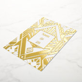 Classic Retro Verjaardag Diner Party Menu (Gedraaid)