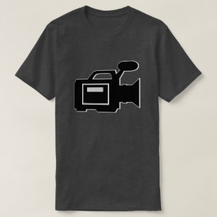 CLASSIC RETRO VIDEO CAMERA T-SHIRT