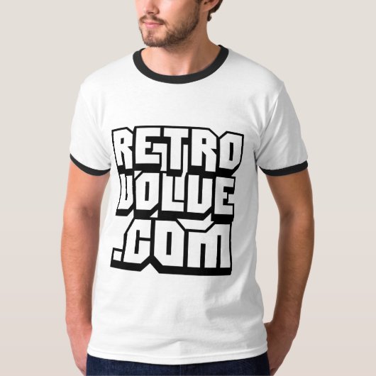 Classic Retrovolve Ringer T-shirt (Voorkant)