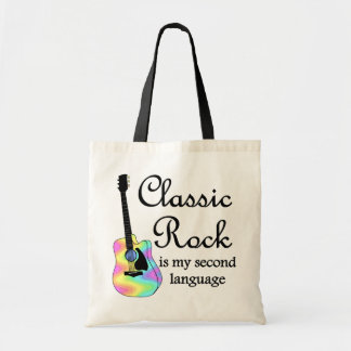 Classic Rock is mijn tweede taal Tote Bag