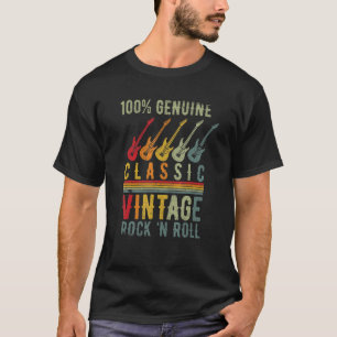 Classic  Rock 'n Roll Music elektrische gitaar T-shirt