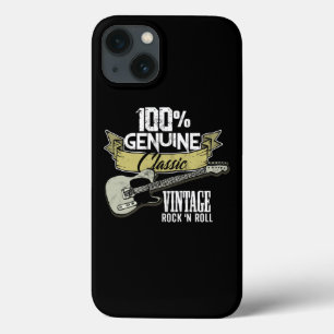  Classic Rock Print Rock en Roll Guitars G iPhone 13 Hoesje