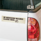 Classic Rock  Rock N Roll Bumpersticker (Op Truck)