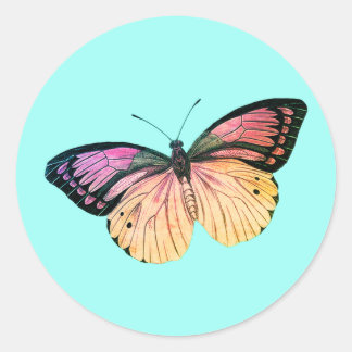 CLASSIC RONDE VLINDER Sticker