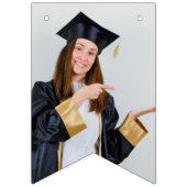 Classic Roos Flower Garden Foto Afstuderen Vlaggetjes (Tweede vlag)