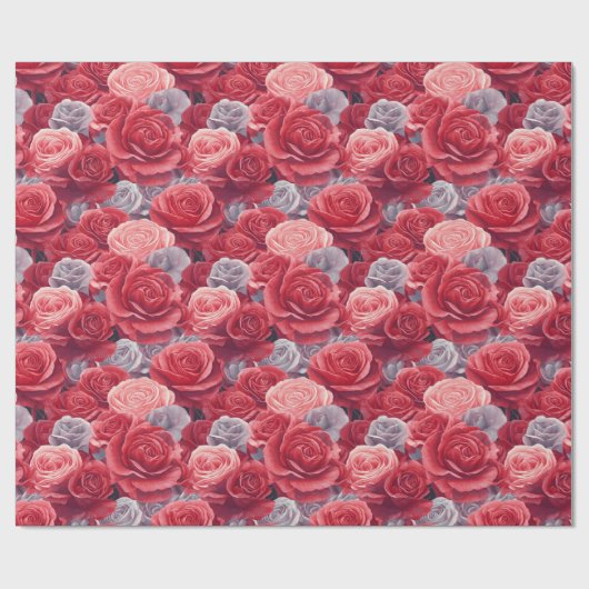 Classic Roos Vegas Wrapping Paper Cadeaupapier (Vlak)