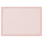 Classic Rose Gold Check nappe pour les maisons (Devant (Horizontal))