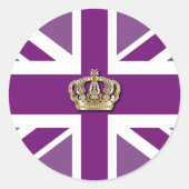 Classic Round S Ronde Sticker (Voorkant)