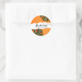 Classic Round Sticker voor eventplanning (Tas)