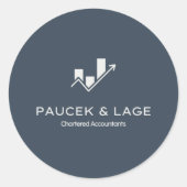 Classic Round Stickers  (Devant)