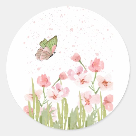 Classic Round Stickers (Devant)