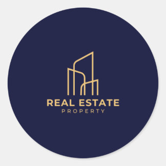 Classic Round Stickers 