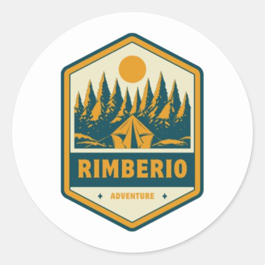 Classic Round Stickers (Voorkant)