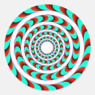 Classic Round Stickers Creëer aangepaste stickers 