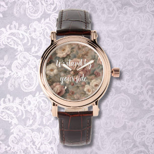 Classic Rozen Memorial Gift voor rouwende moeder Horloge
