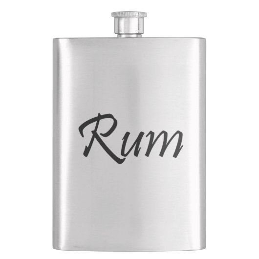 Classic Rum Flask Flacon (Voorkant)