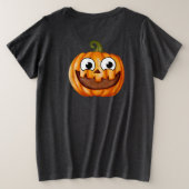 classic rustic retro Happy pumpkin (Design dos)
