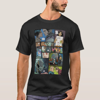 Classic Saga Afbeelding Comics Panel Design Classi T-shirt