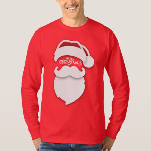 Classic Santa Vibes - Feestelijke baard en Pet Chr T-shirt