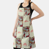 Classic Santa White Checking It Twice Holiday Schort (Insitu)