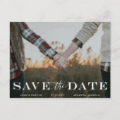 Classic Save the Date Briefkaart (Voorkant)
