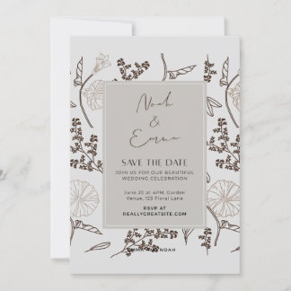 Classic Save the Date Kaart