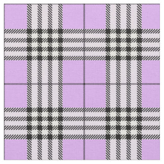 Classic Scottish Tartan Pattern Paars Stof