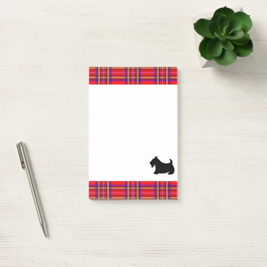 Classic Scottish Terrier Notitieblok Gift Post-it® Notes (Kantoor)