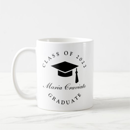 Classic Script Afstuderen Coffee Mok (Links)